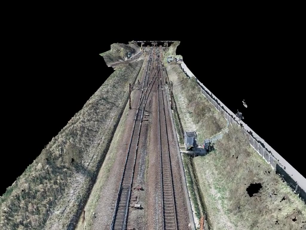 Stillbillede fra punktsky ved Korsør Station